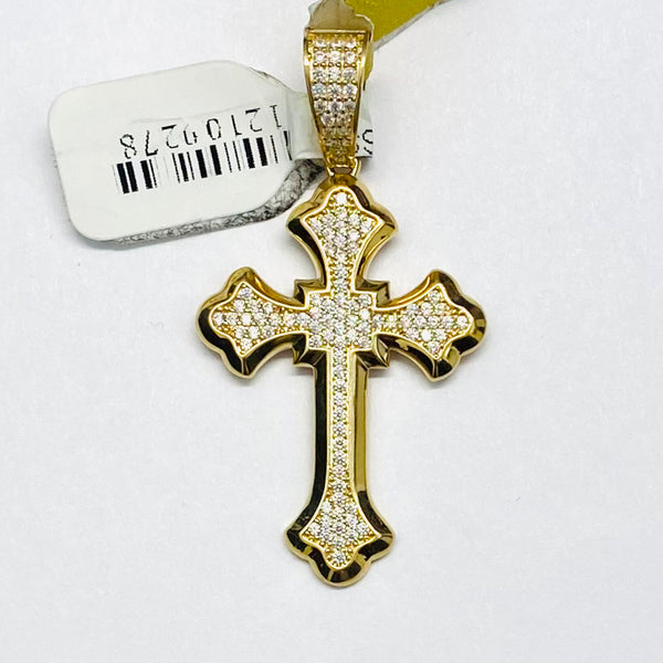 Cross Pendant 14k.