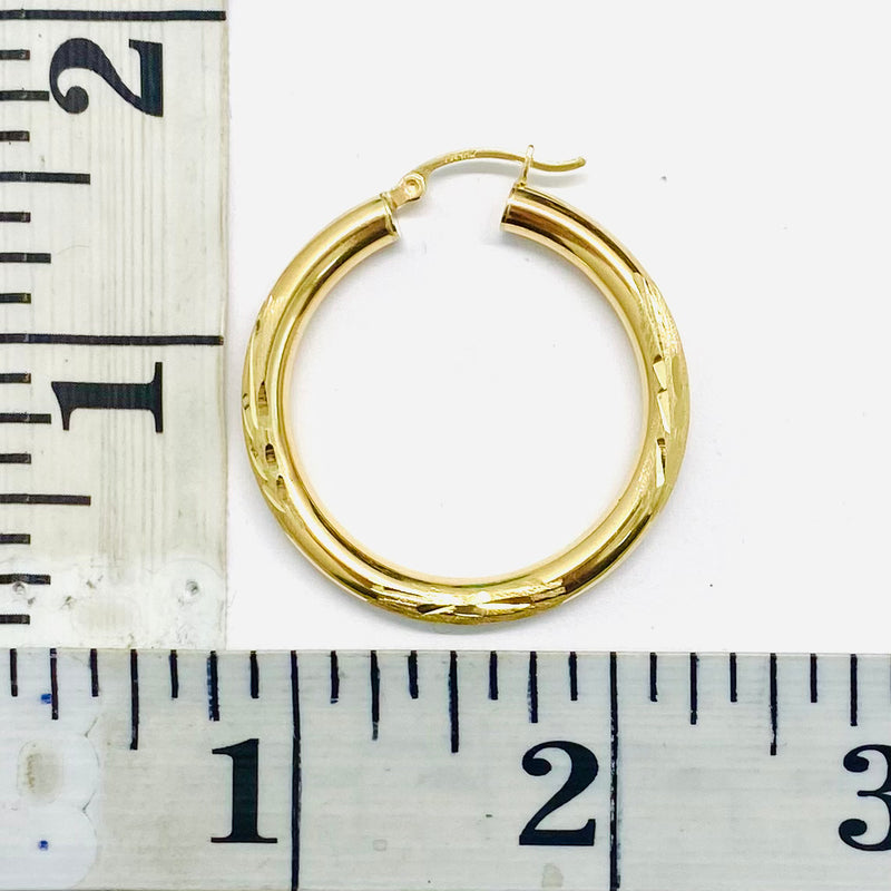 Hoops Earrings 10k