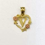 Initial Pendant 10k