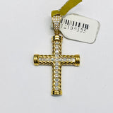 Cross Pendant 14k.