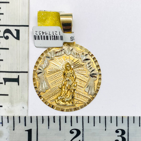 St. Lázaro Pendant 14k