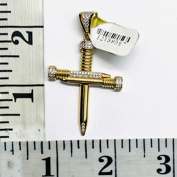 Cross Pendant 14k.