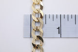 Genuine Gold Curb Link Anklets-lirysjewelry