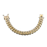 Miami Cuban Link Bracelets 10kt 14kt 18kt 14mm - 21mm-Miami Cuban Link-lirysjewelry