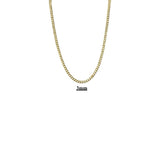 10kt Miami Cuban Link Necklaces Small Sizes 2mm-5mm-Miami Cuban Link-lirysjewelry