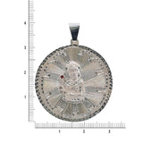 Hand Made 925 Sterling Silver Santa Barbara Medallion 43 grams-Silver-lirysjewelry