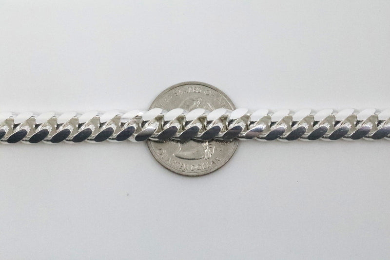 Genuine 925 Sterling Silver Miami Cuban Link Bracelets-lirysjewelry