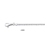 Genuine 925 Sterling Silver Byzantine Necklaces-lirysjewelry
