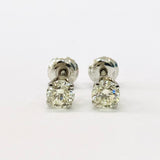 .75ctw Stud Diamond Earrings 14k