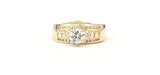 1.1Ctw Women’s Engagement Diamond Ring 14k