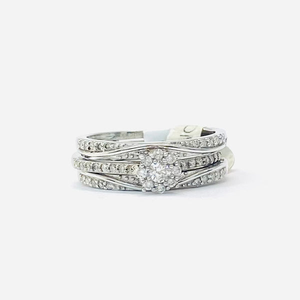 .50ctw Women’s Diamond Wedding Ring Set 10k