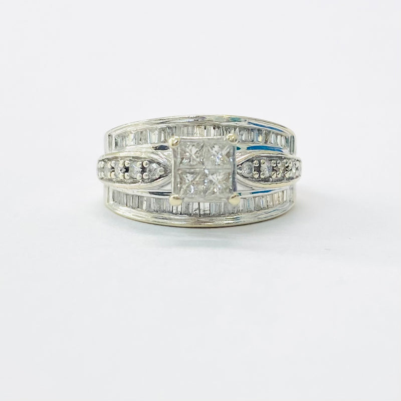1.0ctw Women’s Engagement Diamond Ring 10k