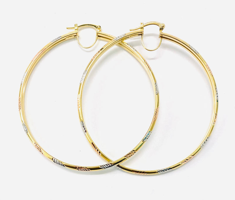 WOMEN’S HOOPS 14k.