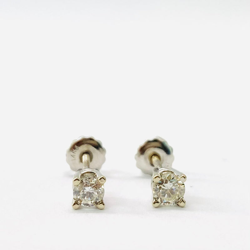 .50ctw Stud Diamond Earrings 14k