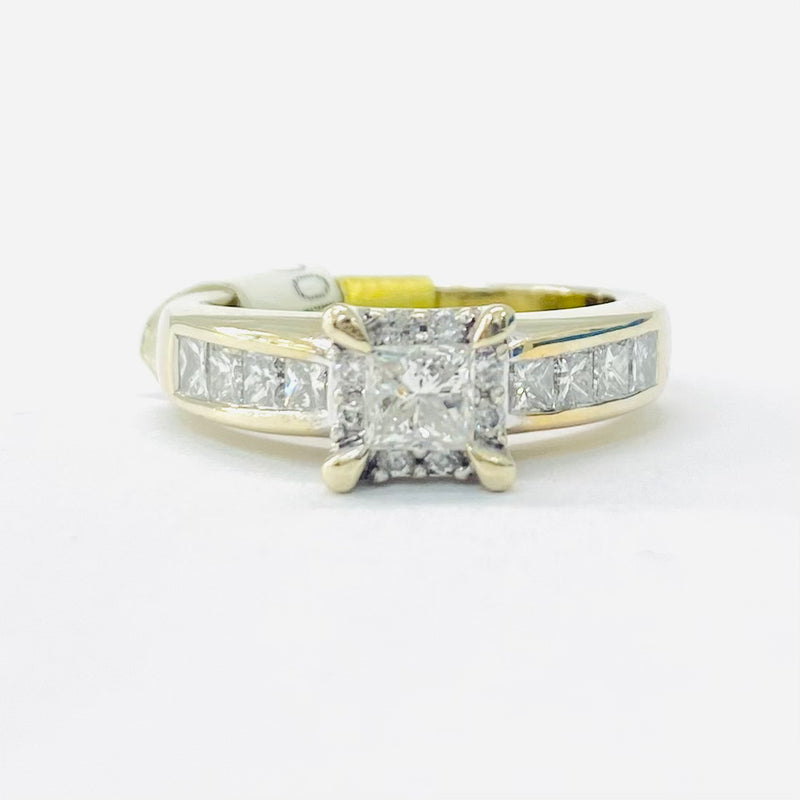 1.2ctw Women’s Engagement Diamond Ring 14k