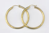 WOMEN’S HOOPS 14k.