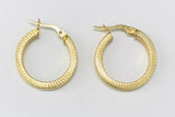 WOMEN’S HOOPS 14k.