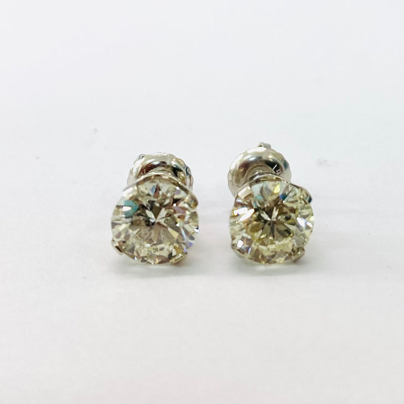 2.0ctw Stud Diamond Earrings 14k