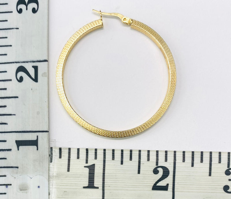 WOMEN’S HOOPS 14k.