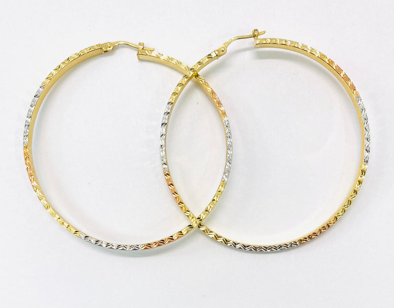 WOMEN’S HOOPS 14k.