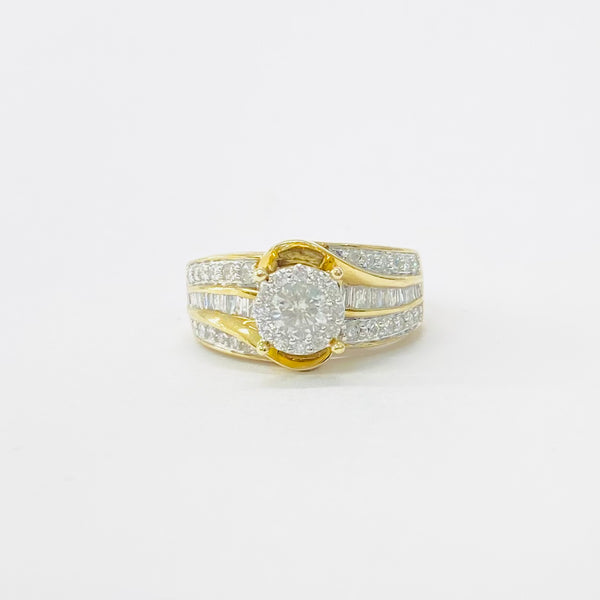 1.50ctw Women’s Engagement Diamond Ring 10k