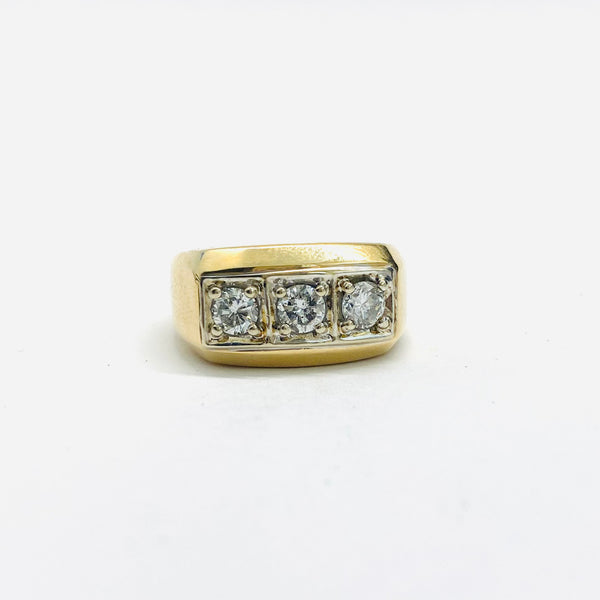 1.0ctw Men’s Diamond Ring 14k