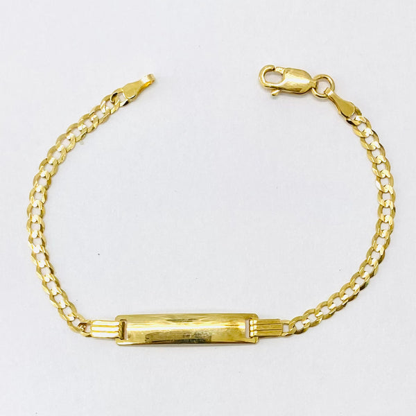 Baby 10k hot sale gold bracelet