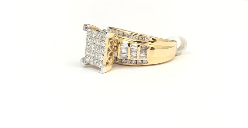 1.0ctw Women’s Engagement Diamond Ring 10k