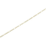 Solid Genuine Gold Figaro Link bracelets-lirysjewelry