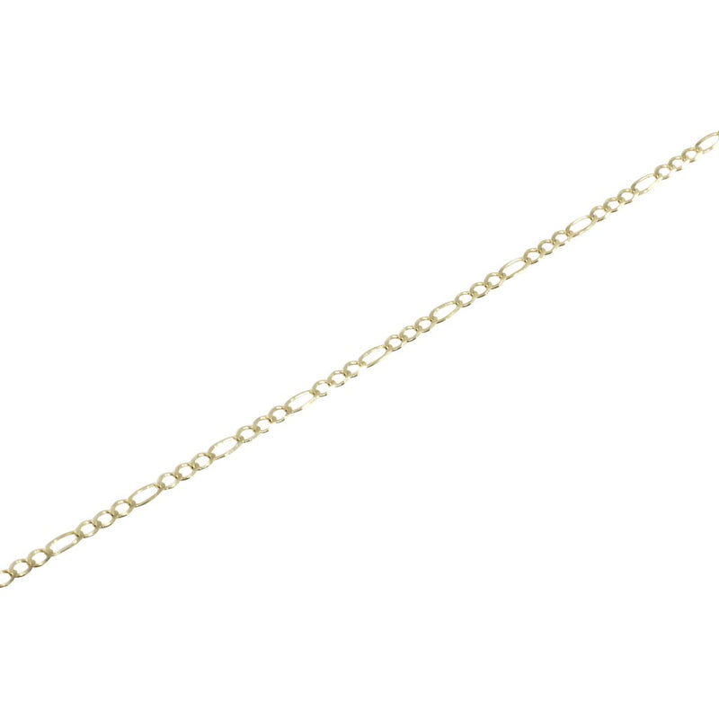 Solid Genuine Gold Figaro Link bracelets-lirysjewelry